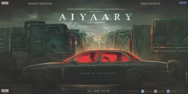 Aiyaary poster