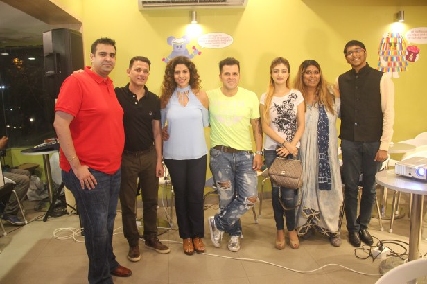 Avinash Dolwani, Kabir Sadanand, Tanaaz Irani, Bhakhtyar Irani, Khushi Mukherjee, Anusha Srinivasan Iyer and Vedaant Gill at the Menchies Short Film Fiesta