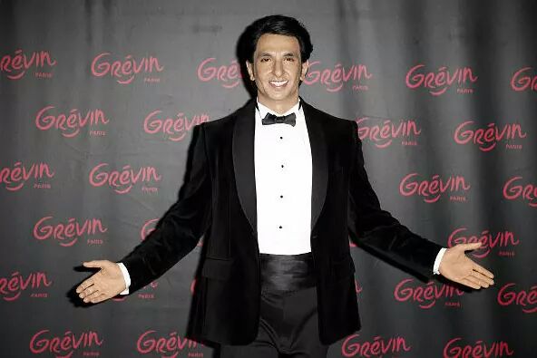 Ranveer Singh wax statue