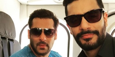 Angad Bedi, Salman Khan