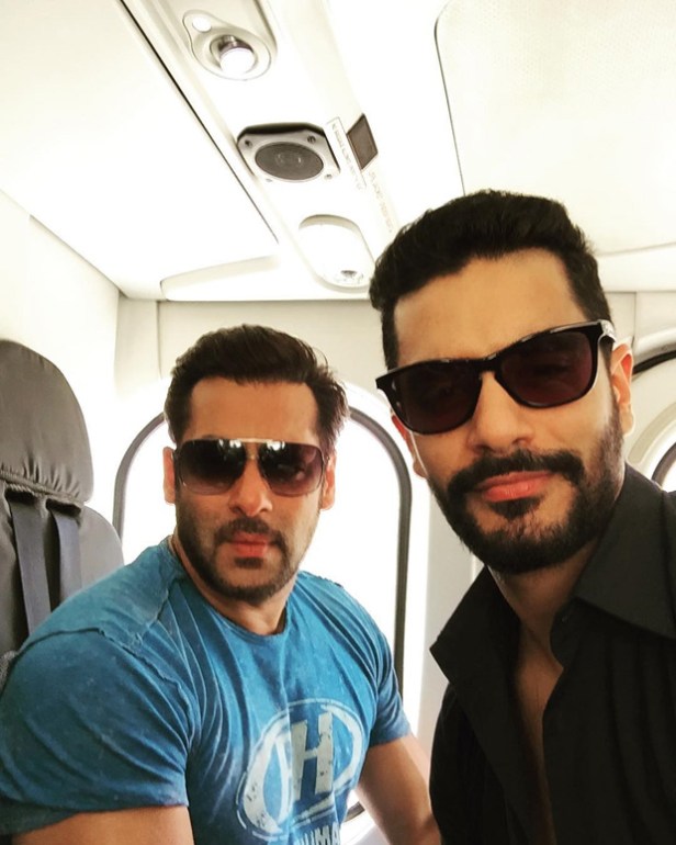 Angad Bedi, Salman Khan