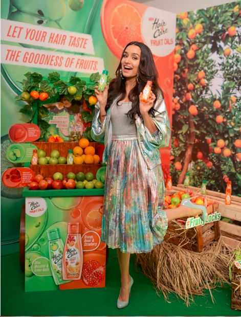 Shraddha Kapoor launches Hair&amp;Care Fruit Oils