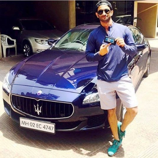 Sushant Singh Rajput - Maserati Quattroporte