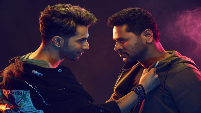 Prabhu Deva and Varun Dhawan in Street Dancer 3D