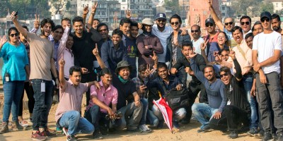 Loveratri team moving from Baroda to Ahmedabad