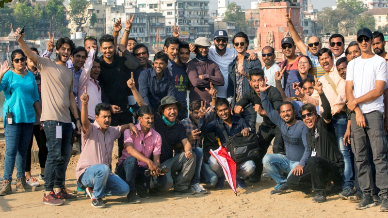 Loveratri team moving from Baroda to Ahmedabad