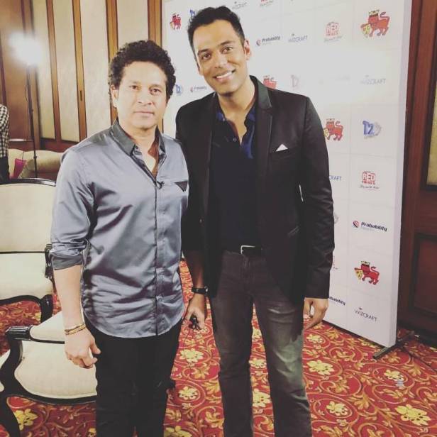 Samir Kochhar with Sachin Tendulkar