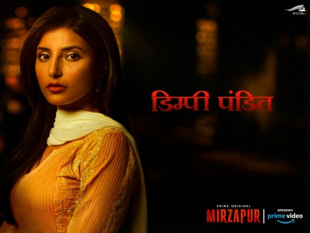 Harshit Gaur as Dimpy Pandit in Mirzapur