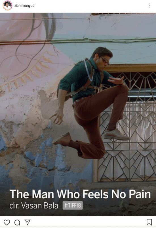 Abhimanyu Dassani in Mard Ko Dard Nahin Hota 