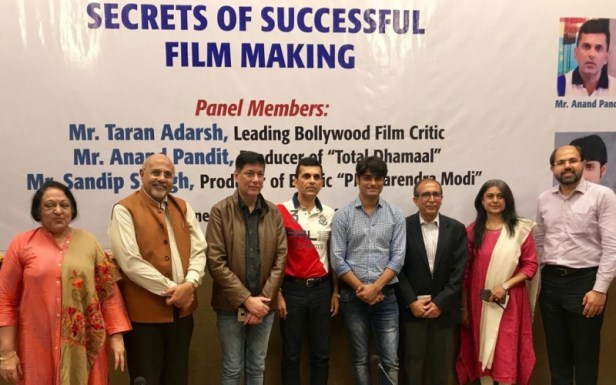 Taran Adarsh, Anand Pandit, Sandip Ssingh and other at Secrets of Successful Film Making