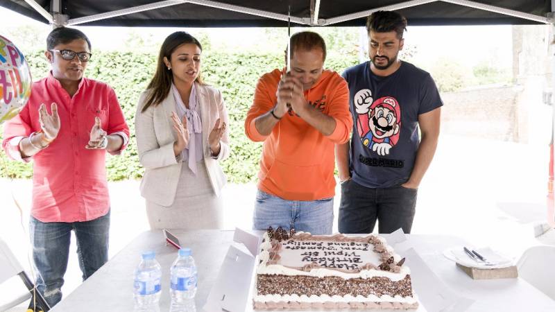 Arjun Kapoor and Parineeti Chopra plan a Birthday surprise for Vipul Amrutlal Shah