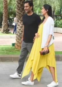 Abhishek Kapoor with pregnant wife Pragya Kapoor on a lunch date