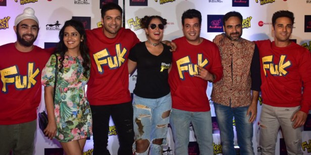 Fukrey Returns Music Launch, Pulkit Samrat, Varun Sharma, Richa Chadha, Ali Fazal, Manjot Singh, Pankaj Tripathi, Priya Anand, Vishakha Singh