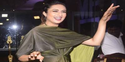 Divyanka Tripathi at Yeh Hai Mohabbatein success party