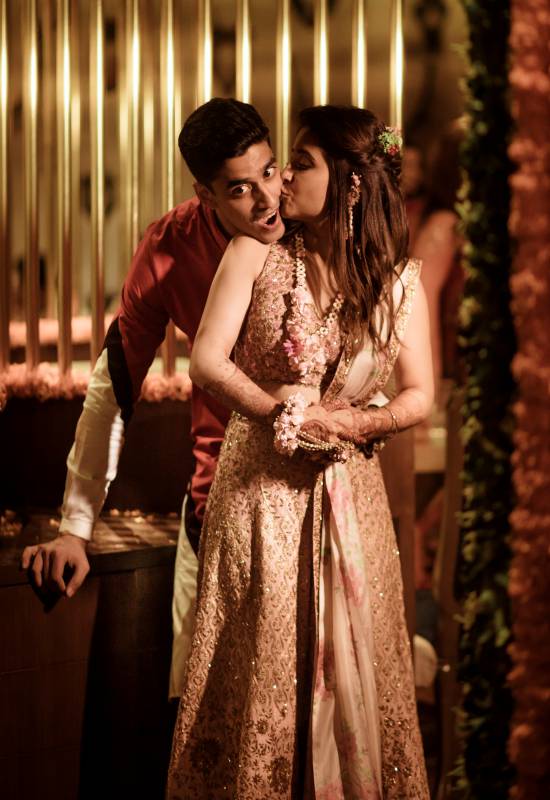 Shweta Tripathi and Chaitanya Sharma at their Ring Ceremony