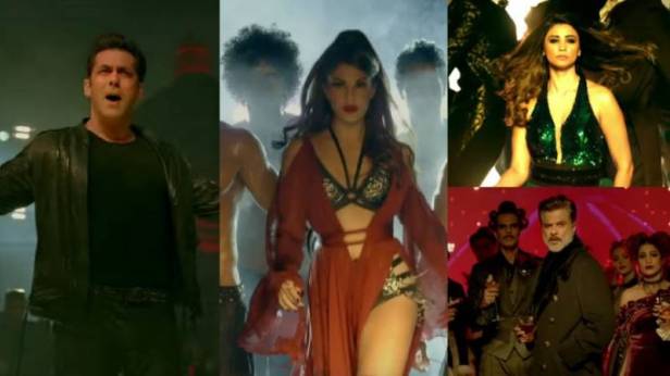 Salman Khan, Jacqueline Fernandez, Anil Kapoor and Daisy Shah in Race 3 song Allah Duhai Hai