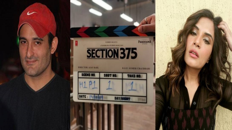 Section 375 goes on floor stars Akshaye Khanna and Richa Chadda