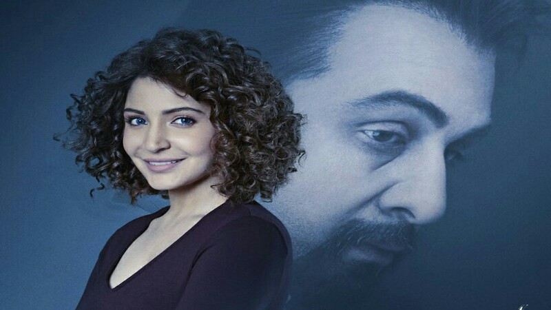 Anushka Sharma and Ranbir Kapoor in Sanju Poster