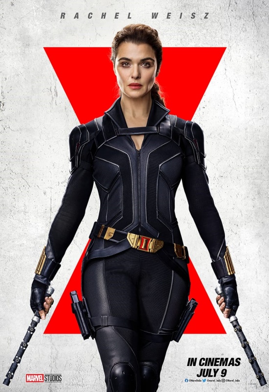 Rachel Weisz as Melina Vostokoff in Black Widow