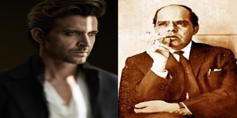 Hrithik Roshan & his Grandfather Roshan Lal Nagrath
