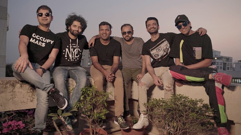 Rajan Batra, Himanshu Parikh, Stuart Dacosta, Vaibhav Pani, Sahil Shah with Slow Cheeta