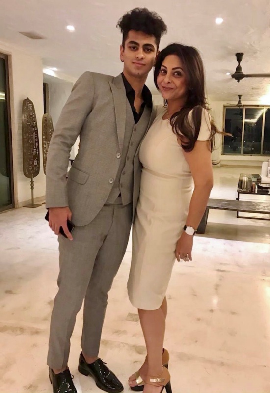 Shefali Shah with son Aryaman