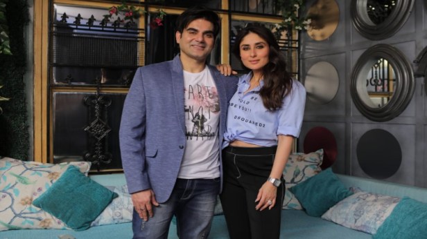 Arbaaz Khan and Kareena Kapoor Khan on show Pinch by Arbaaz Khan