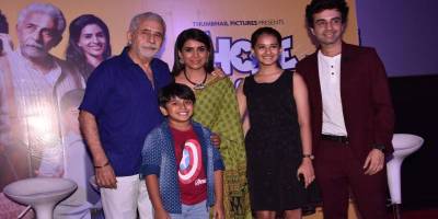 Naseeruddin Shah, Kabir Sajid, Sonali Kulkarni, Virti Vaghani and Naveen Kasturia team Hope Aur Hum