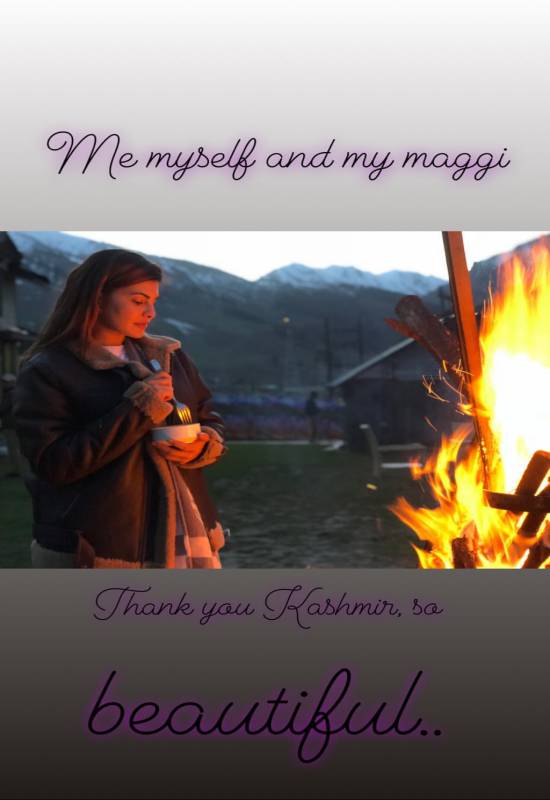 Jacqueline Fernandez post pack up stories from Race 3