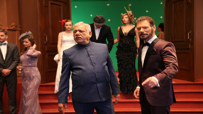 Om Puri in Gandhi: The Conspiracy