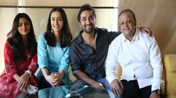 Saher Bhamla Shraddha Kapoor, Siddhanth Kapoor and Asif Bhamla 