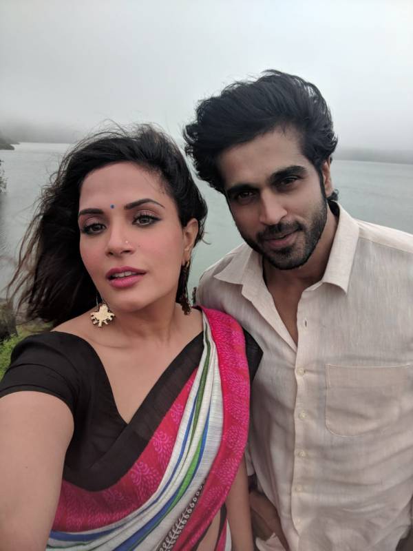 Richa Chadha and Rajeev Pillai 