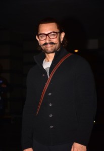 Aamir Khan at Secret Superstar success celebration