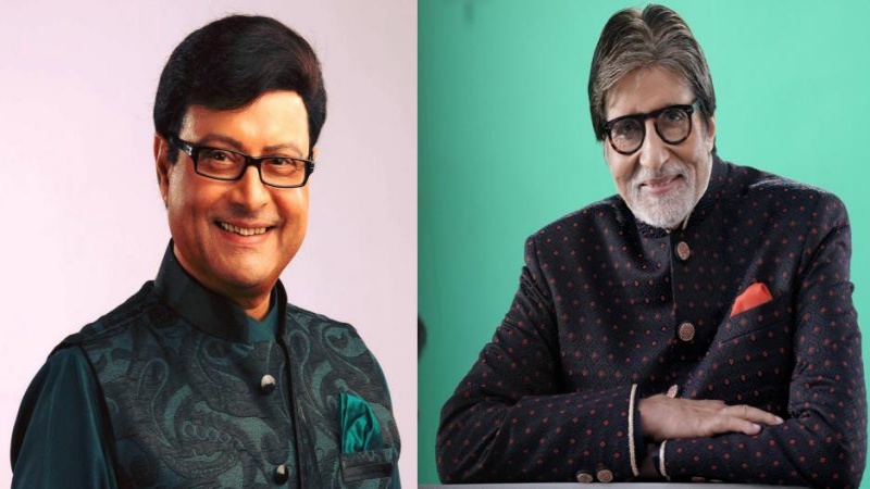 Sachin Pilgaonkar and Amitabh Bachchan