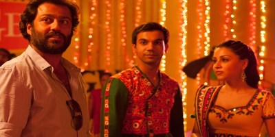 Abhishek Kapoor, Rajkummar Rao and Amrita Puri on sets of Kai Po Che