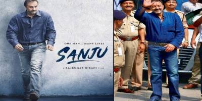 Sanju Poster 3- Ranbir Kapoor and Sanjay Dutt