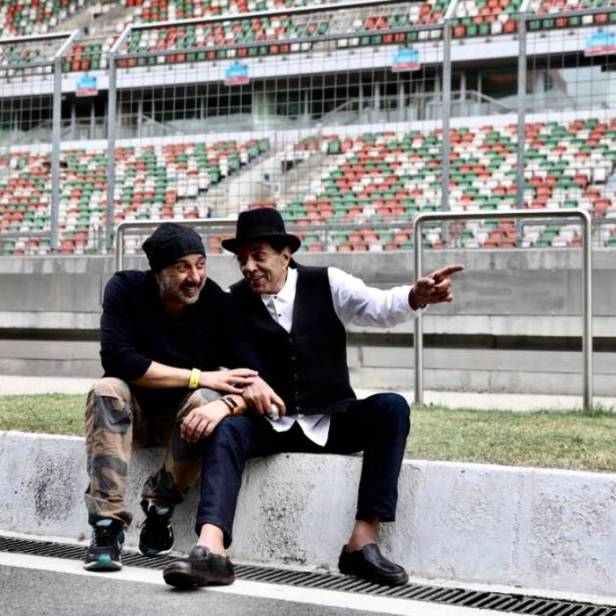 Sunny Deol and Dharmendra