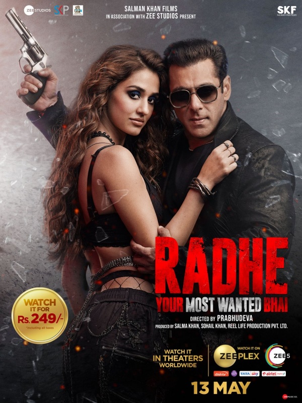 Salman Khan and Disha Patani's Radhe Combo offer on Zee5