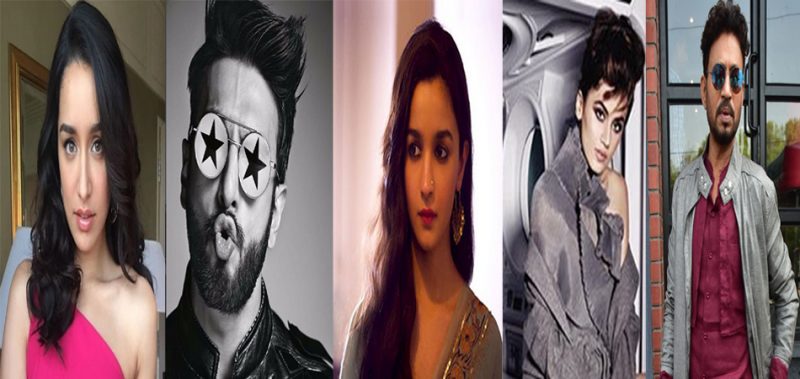 Shraddha Kapoor, Ranveer Singh, Alia Bhatt, Taapsee Pannu, Irrfan Khan,Brand Endorsement