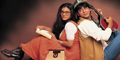 Shahrukh Khan and Kajol in Dilwale Dulhania Le Jayenge