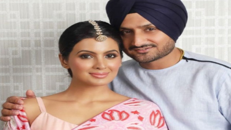 Geeta Basra and Harbhajan Singh