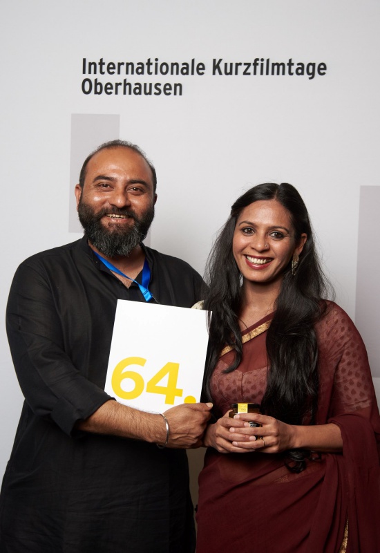 Rammat Gammat Written and director Ajitpal Singh with Mauli Singh