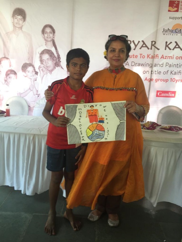 RAAG SHAYARI- Celebrating Kaifi Azmi's love for Children with a drawing and painting contest