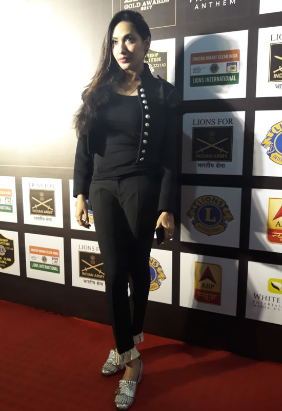Prernaa Arora at Lions Gold Awards 
