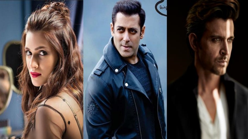 Kriti Sanon, Salman Khan and Hrithik Roshan