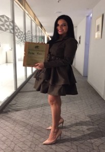 Actress Rekha Rana felicitated by ‘Women Economic Forum 2018’