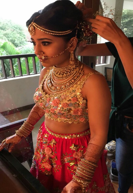 Shweta Tripathi in wedding attire 