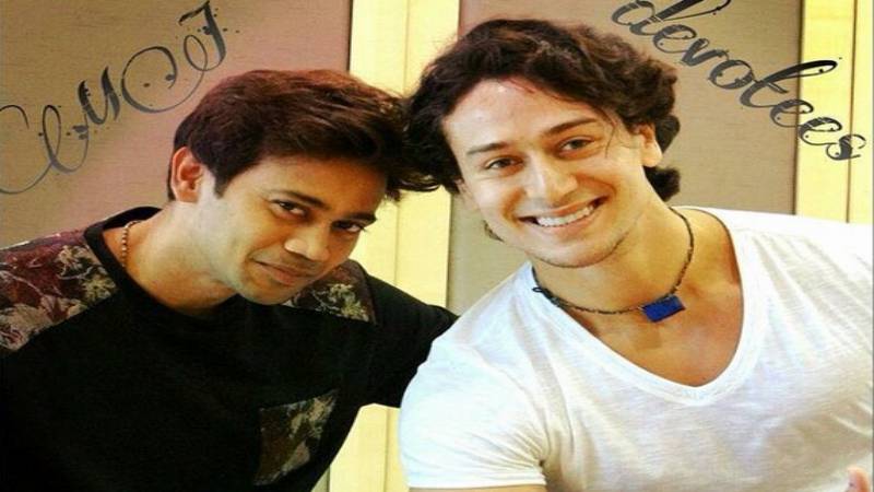 Tiger Shroff with his Guru Paresh Shirodkar