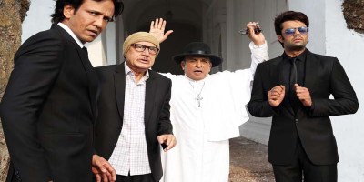 Anupam Kher, Annu Kapoor, Kay Kay Menon and Manish Paul in Baa Baaa Black Sheep