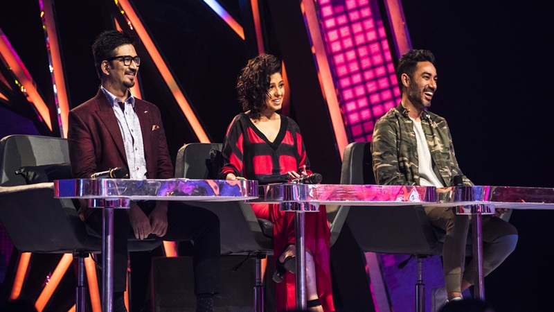 Amit Trivedi, Sunidhi Chauhan and Nucleya as Judge in The Remix